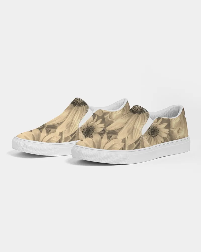 Sunflower Dreamy Bronze Slip-On Canvas Shoe