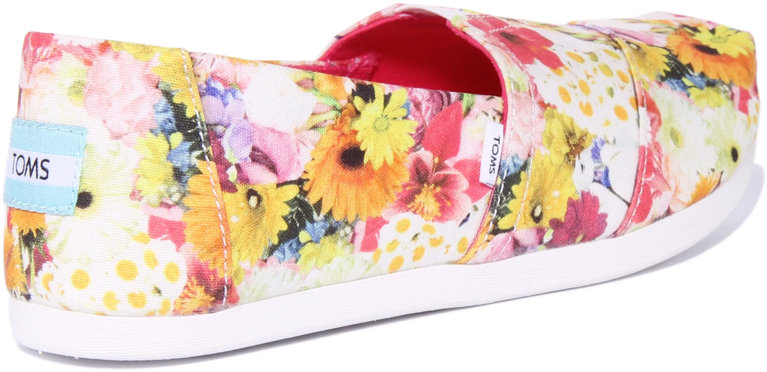 Toms Alpargata In White Floral For Women