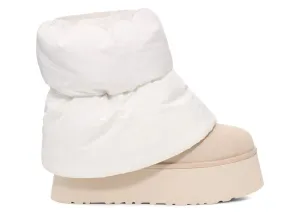 Ugg Classic Mini Dipper Puffer Boot White Ceramic (Women'S)