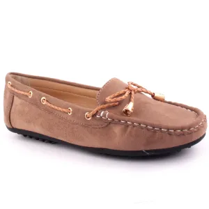 Women ‘Philly’ Metal-Tipped Ties Moccasin