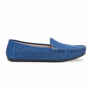 Women's Blue Moccasin WN4409