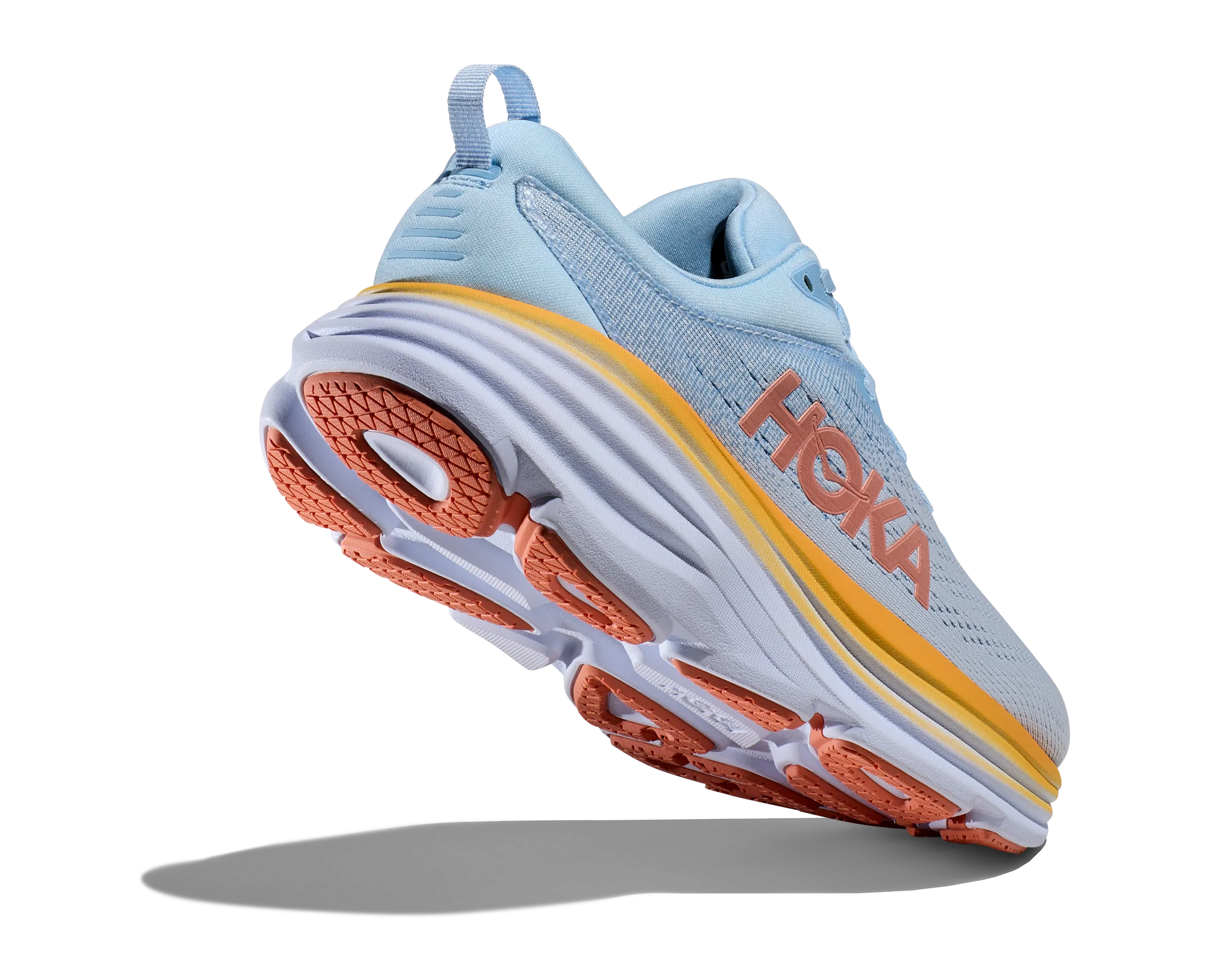 Women's Hoka Bondi 8 Color: Summer Song / Country Air (WIDE WIDTH)