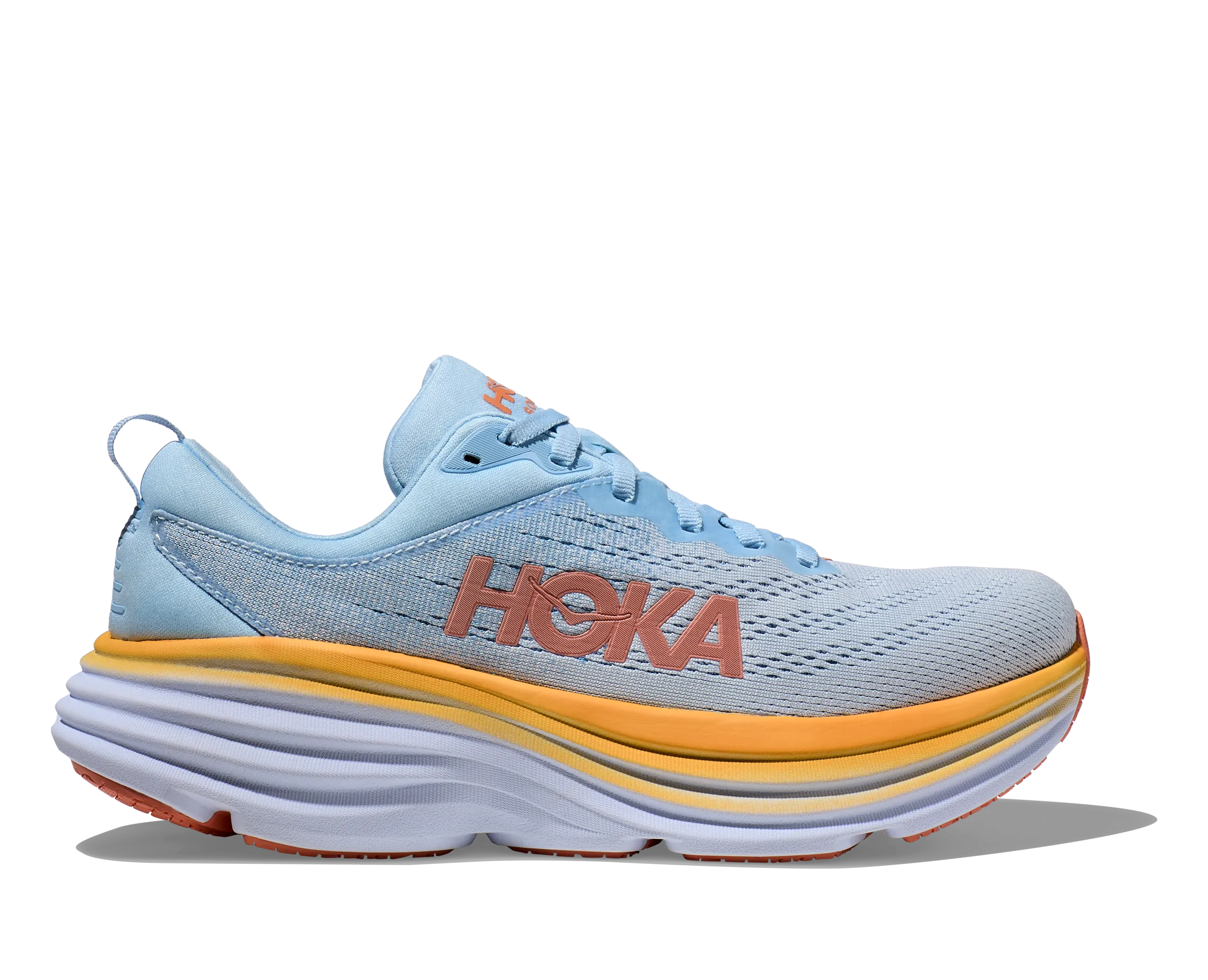 Women's Hoka Bondi 8 Color: Summer Song / Country Air (WIDE WIDTH)