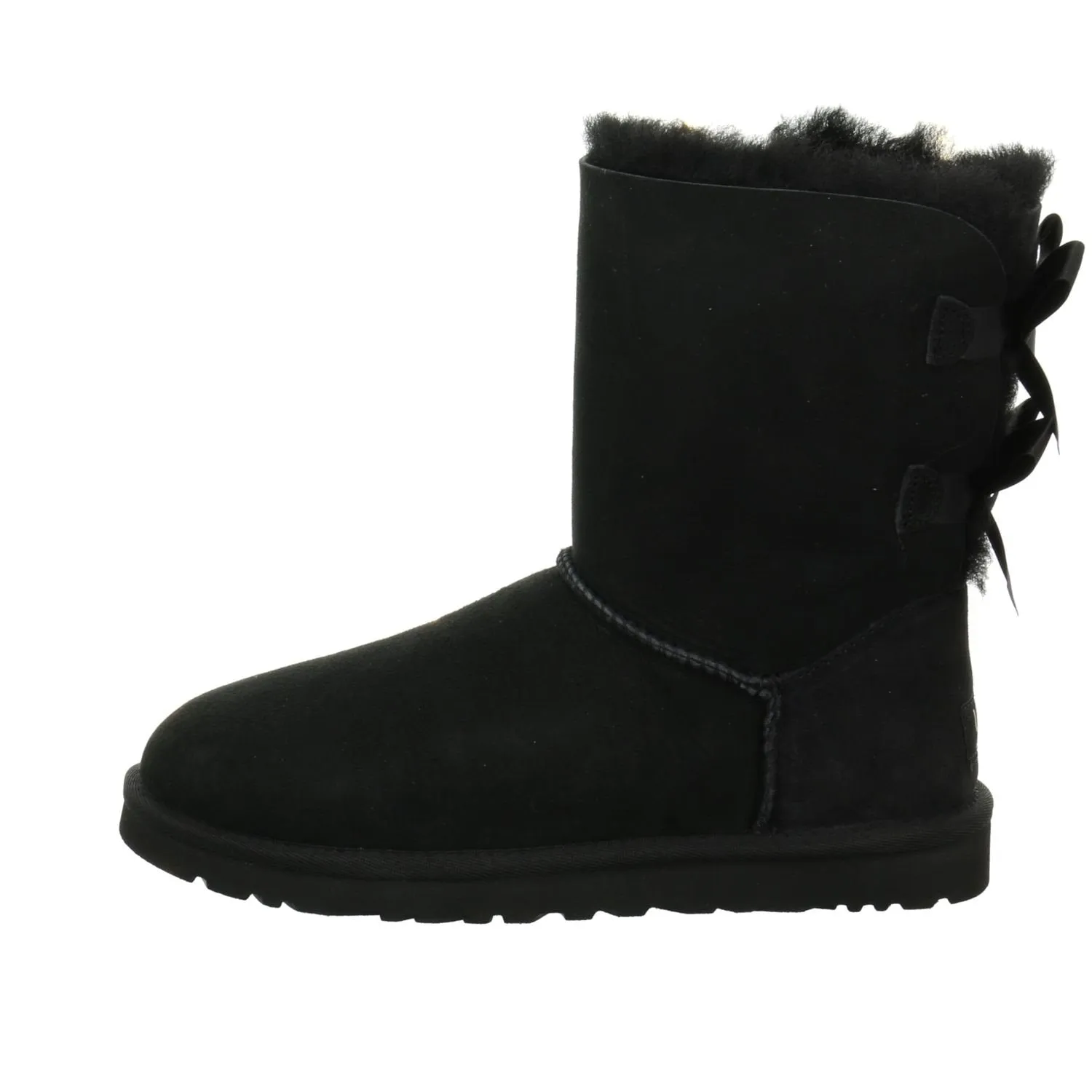 Women's Shoes UGG BAILEY BOW II Twinface Sheepskin Boots 1016225 BLACK