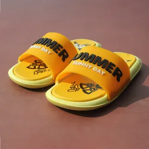 Yellow Soft Slippers for kids